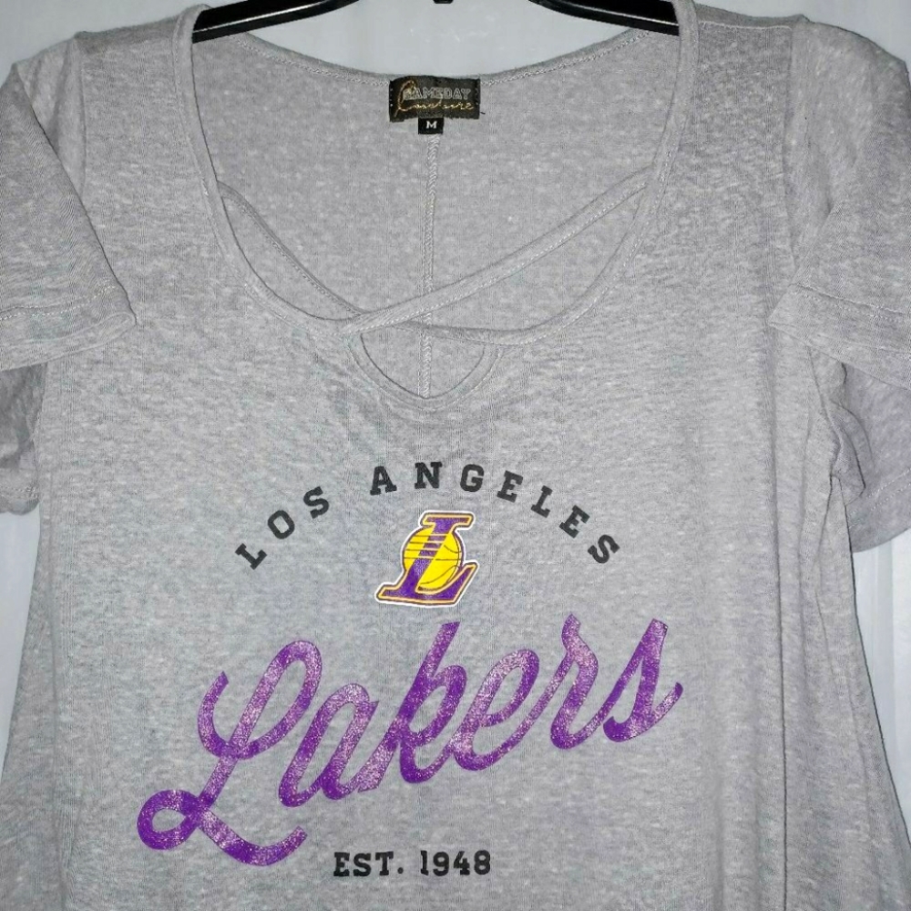 GAMEDAY CONTURE WOMEN'S LOS ANGELES LAKERS BASKETBALL TOP